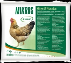 Mikros Minerál Nosnice plv 3 kg