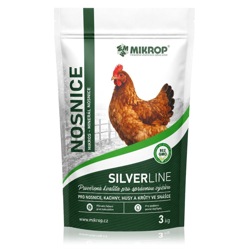 Mikros Minerál Nosnice plv 3 kg