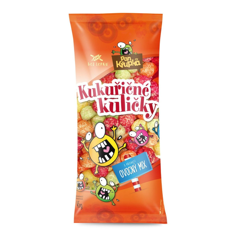 Pan Křupka Kukuřičné křupky ovocné