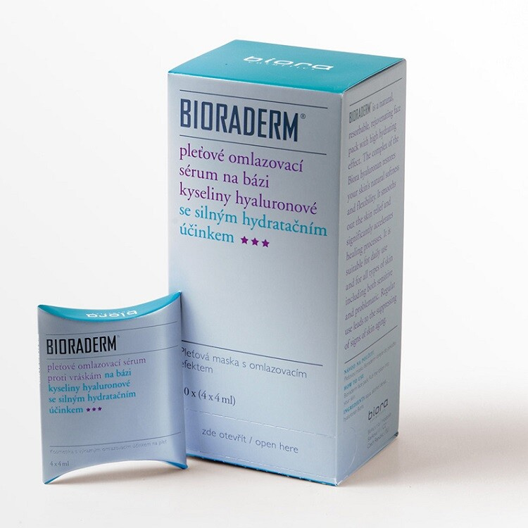BIORADERM Pleťová maska v ampulích  4x 4 ml