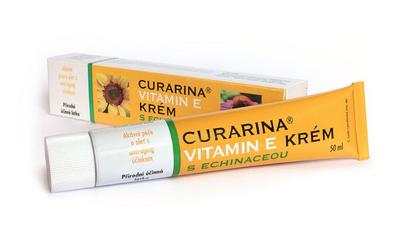 NATURAL Curarina vitamin E krém s echinaceou 50 ml