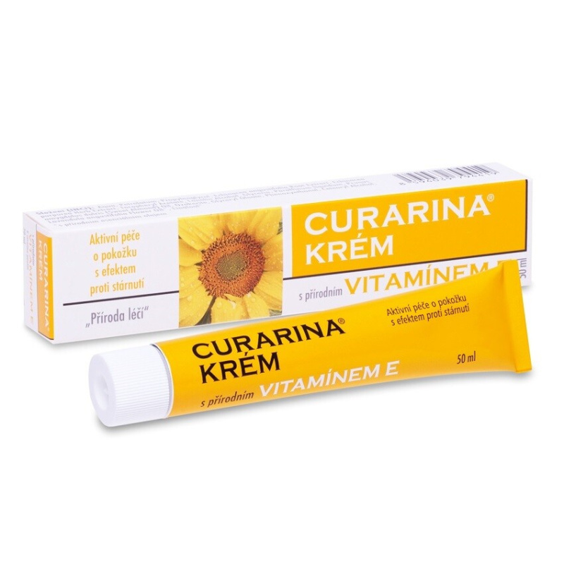 NATURAL Curarina vitamin E krém s echinaceou 50 ml