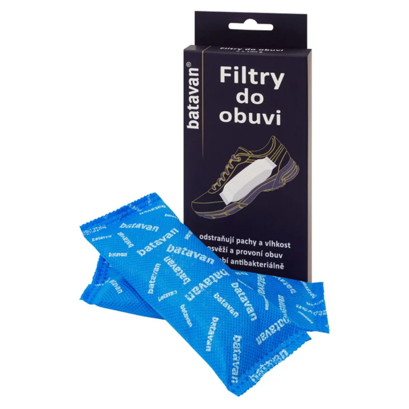 Batavan 3in1 filtr do obuvi 2x100g