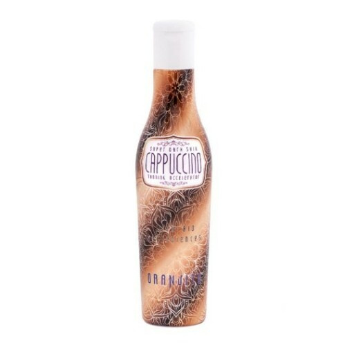 Oranjito Super Dark Skin Cappuccino opalovací mléko do solária s biosložkami a urychlovačem opálení 200 ml