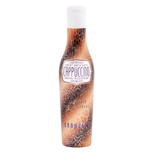 Oranjito Super Dark Skin Cappuccino opalovací mléko do solária s biosložkami a urychlovačem opálení 200 ml