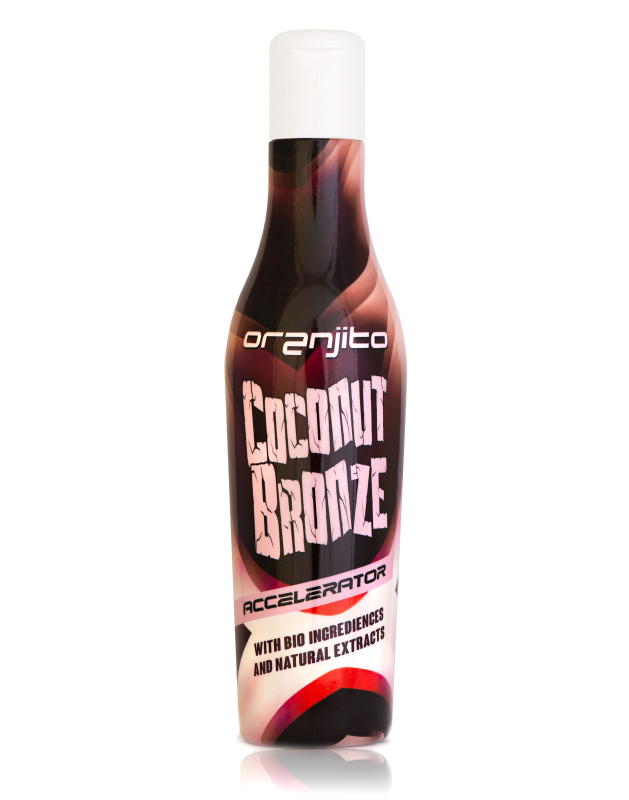 Oranjito Coconut Bronze Accelerator opalovací mléko do solária s biosložkami a urychlovačem opálení 200 ml