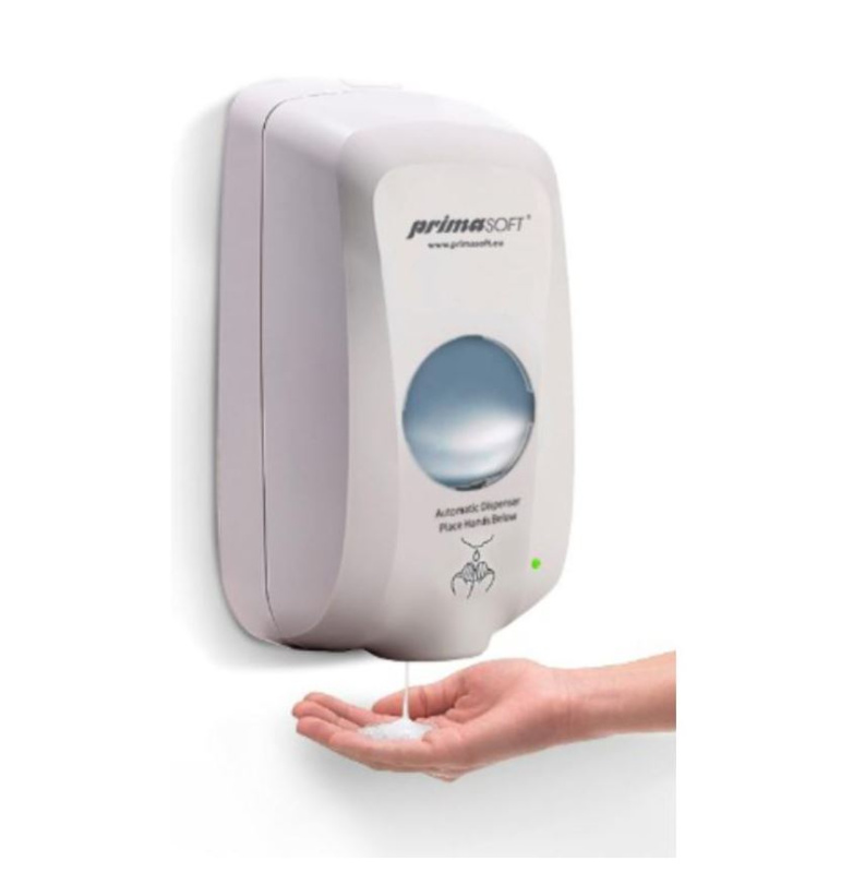 PrimaSoft Automatický dávkovač tekutého mýdla/gelu/dezinfekce 1000ml BC090316