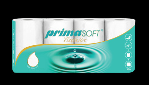 Toaletní papír PrimaSOFT Exclusive - 3vrstvý, 8 rolí