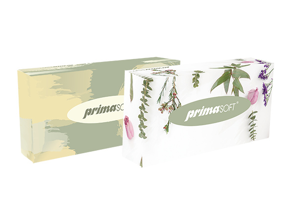 Primasoft Papírové kapesníčky - 2vrstvé, 200 ks