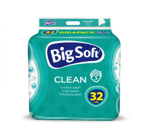 Big Soft BigSoft toal pap3vr(32ks/fol)Clean457,6m