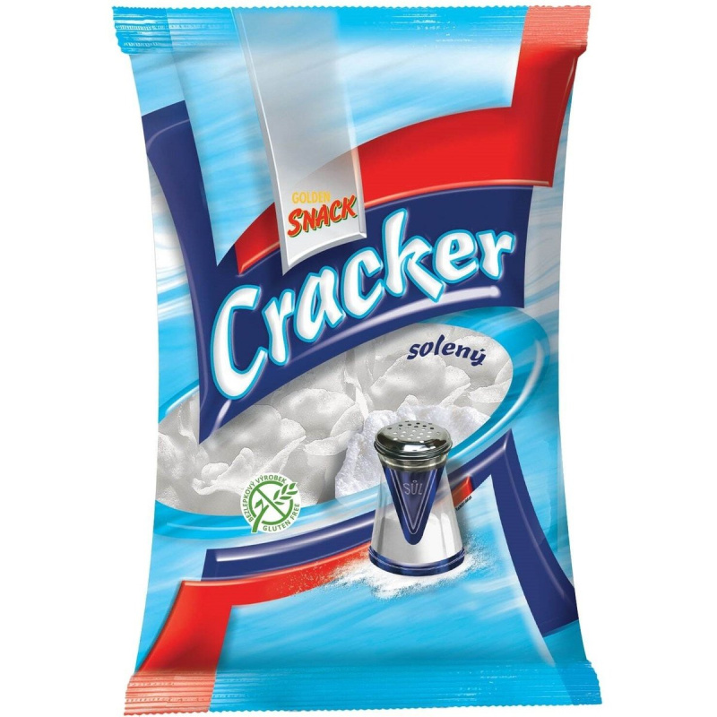 Golden snack Cracker solený