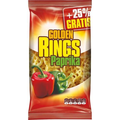 Golden snack Golden Rings paprikové