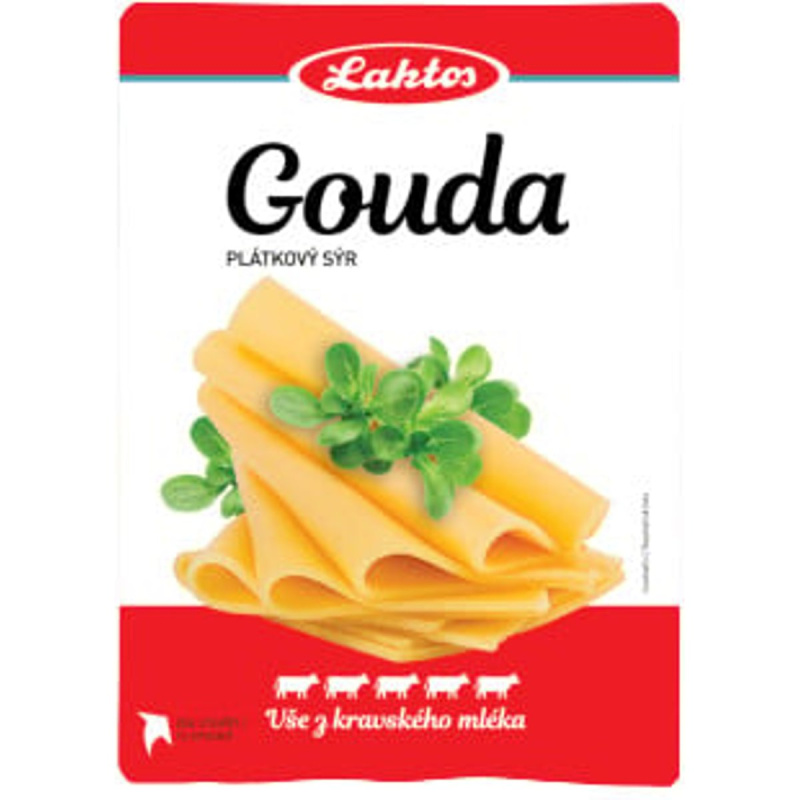 Laktos Gouda plátky 48%