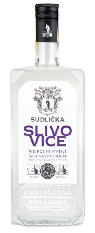 Sudlička Slivovice Sudlička 0,7l 50%