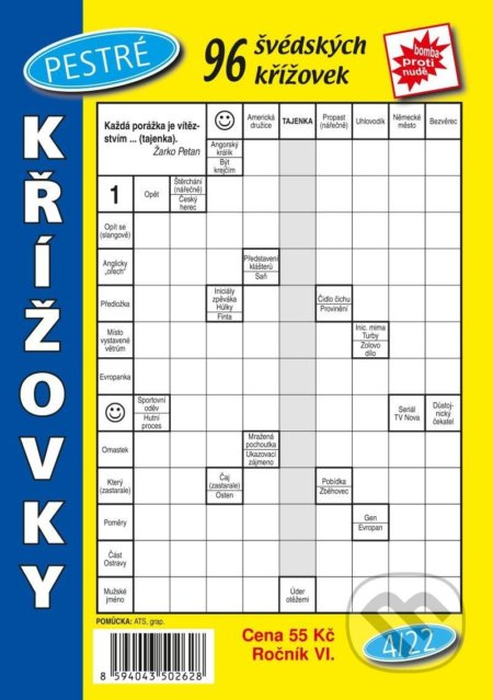 Pestré křížovky 4/2022 - kniha z kategorie Křížovky pro dospělé