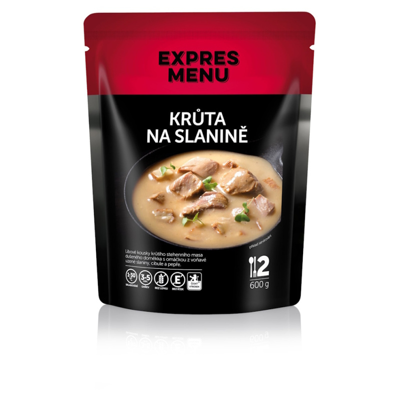 Krůta na slanině EXPRES MENU (2 porce)