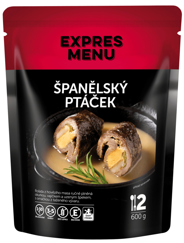 Španělský ptáček EXPRES MENU (2 porce)