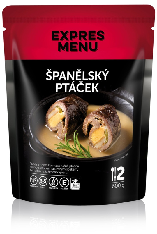 Španělský ptáček EXPRES MENU (2 porce)
