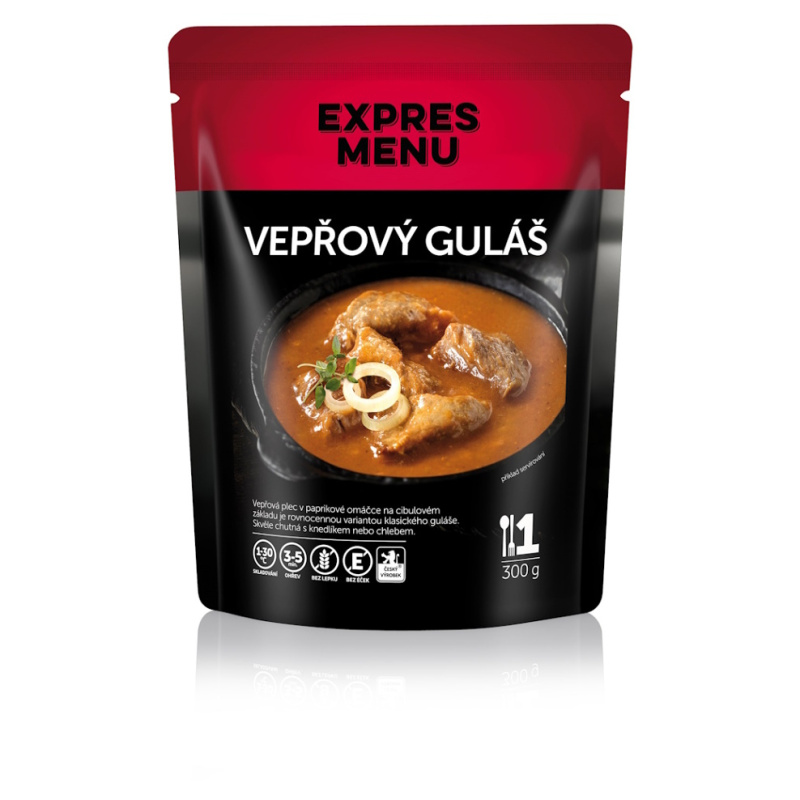 Vepřový guláš EXPRES MENU (1 porce)