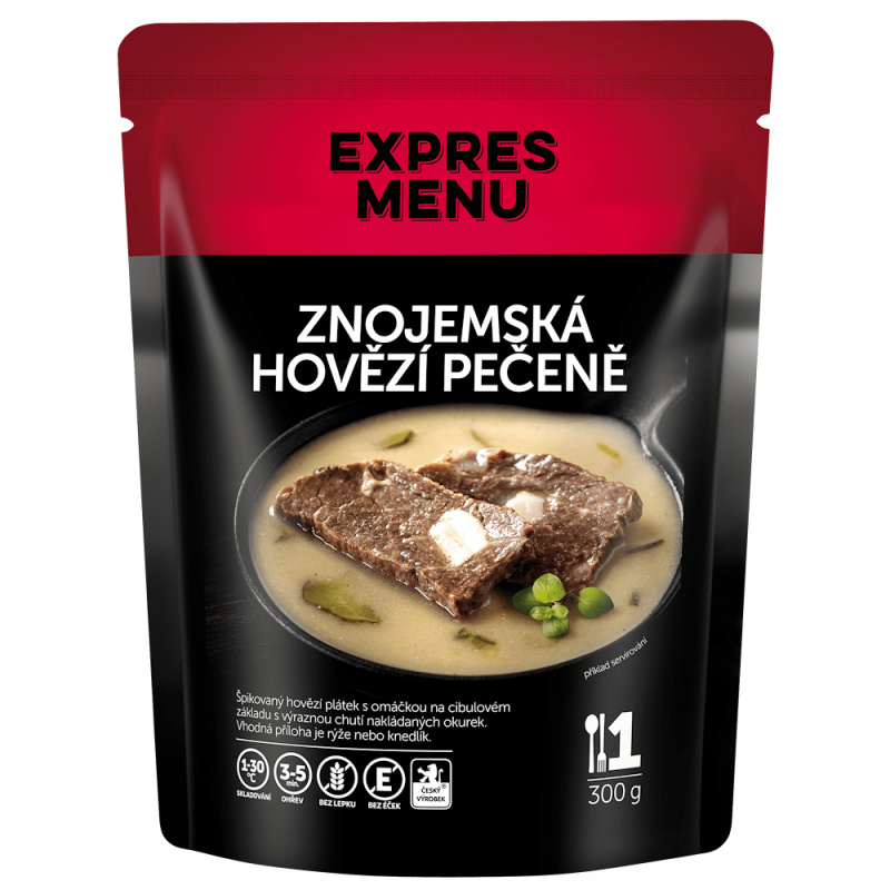 Znojemská hovězí pečeně EXPRES MENU (1 porce)