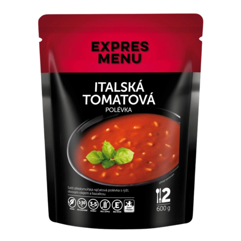 Italská tomatová polévka EXPRES MENU (2 porce)