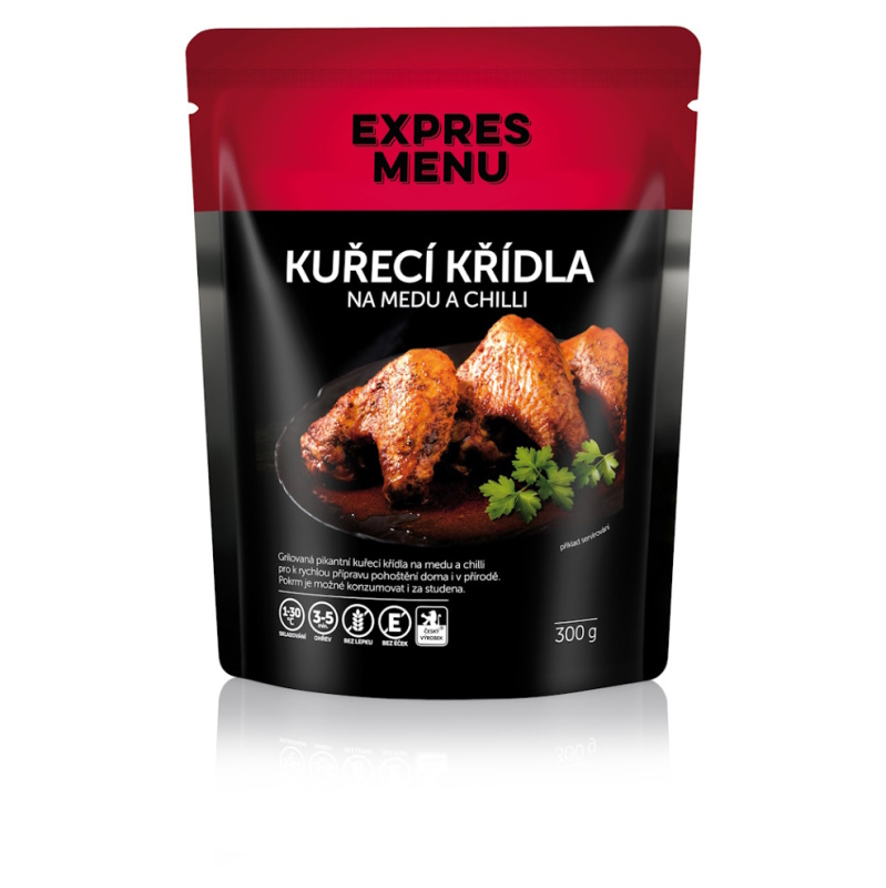 Expres menu Kuřecí křídla na medu a chilli 300g