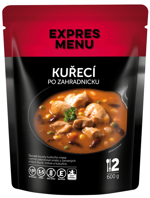 Kuřecí po zahradnicku EXPRES MENU (2 porce)