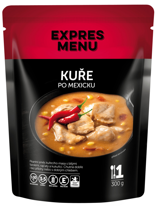 Kuře po mexicku EXPRES MENU (1 porce)