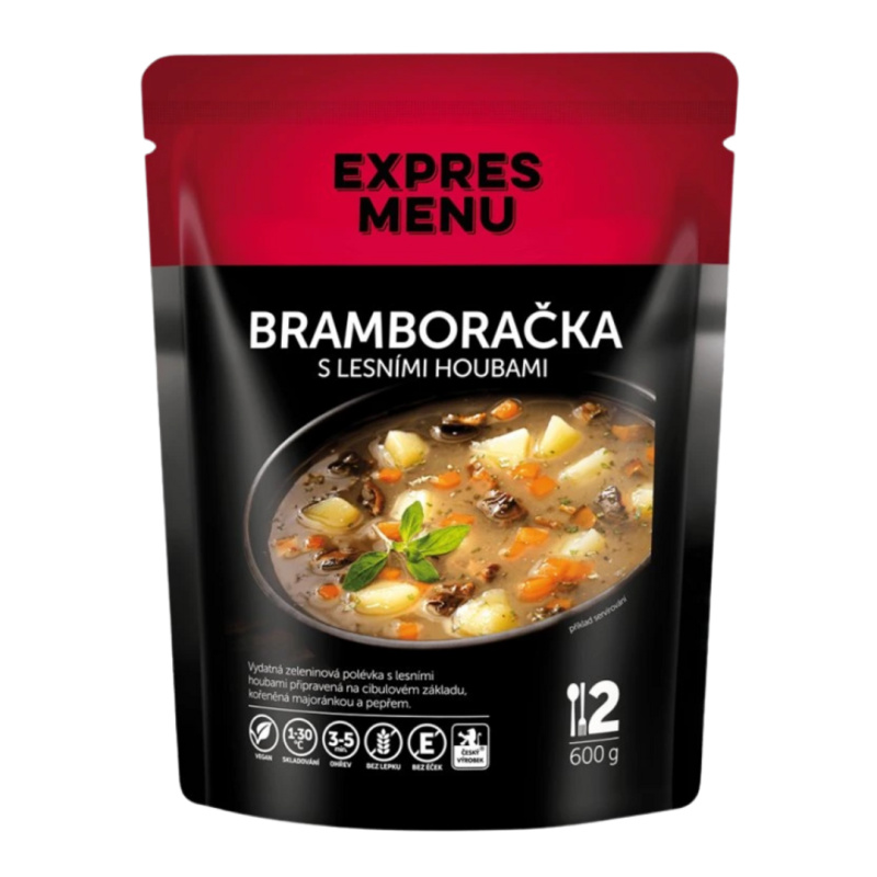 Bramborová polévka EXPRES MENU (2 porce)