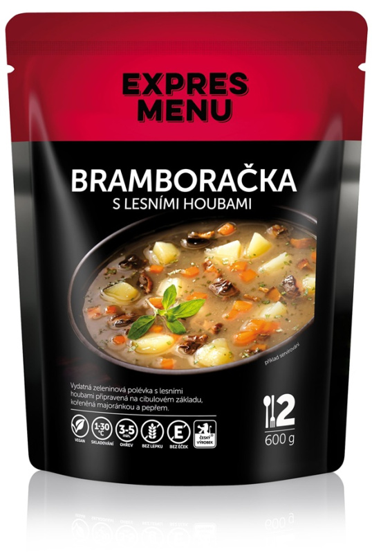 Bramborová polévka EXPRES MENU (2 porce)
