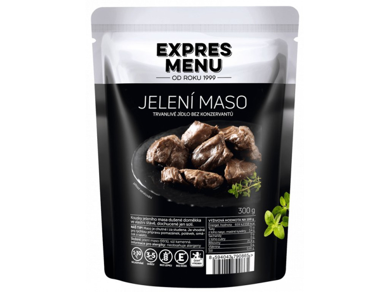 Jelení maso EXPRES MENU (300 g)