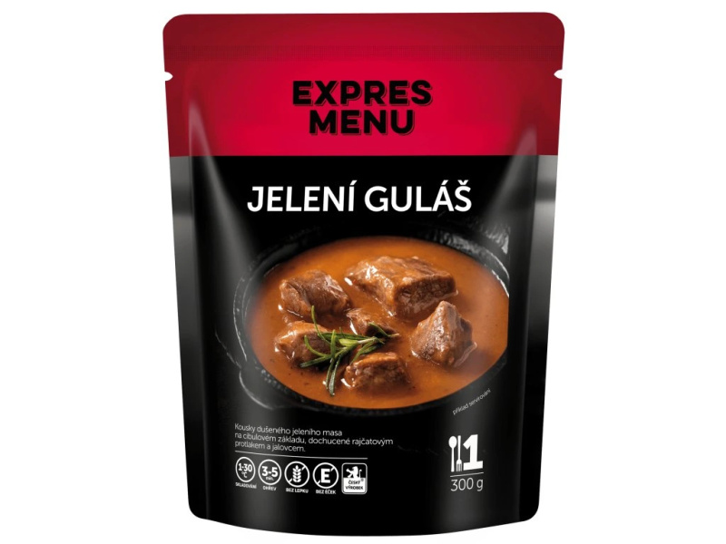 Jelení guláš EXPRES MENU (1 porce)