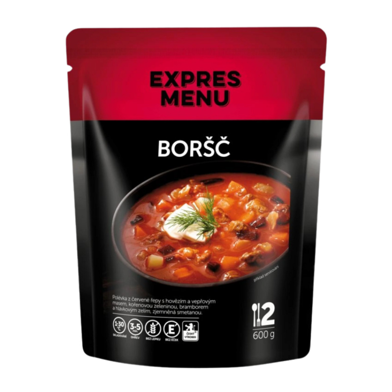 Boršč EXPRES MENU (2 porce)