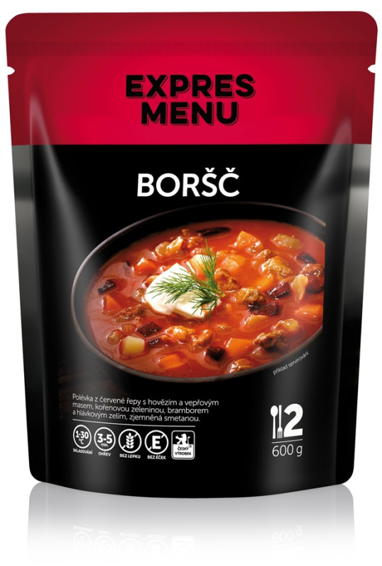 Boršč EXPRES MENU (2 porce)