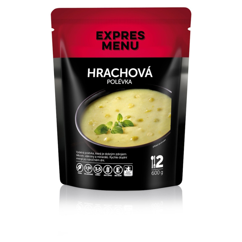Hrachová polévka EXPRES MENU (2 porce)