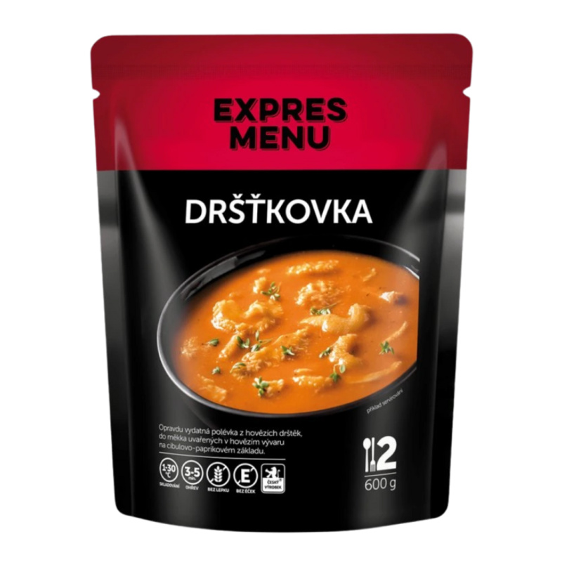 Dršťková polévka EXPRES MENU (2 porce)