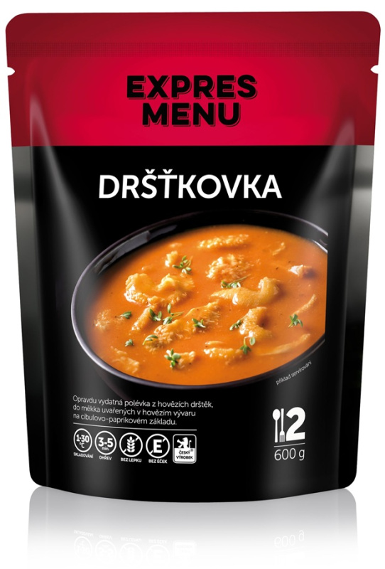 Dršťková polévka EXPRES MENU (2 porce)