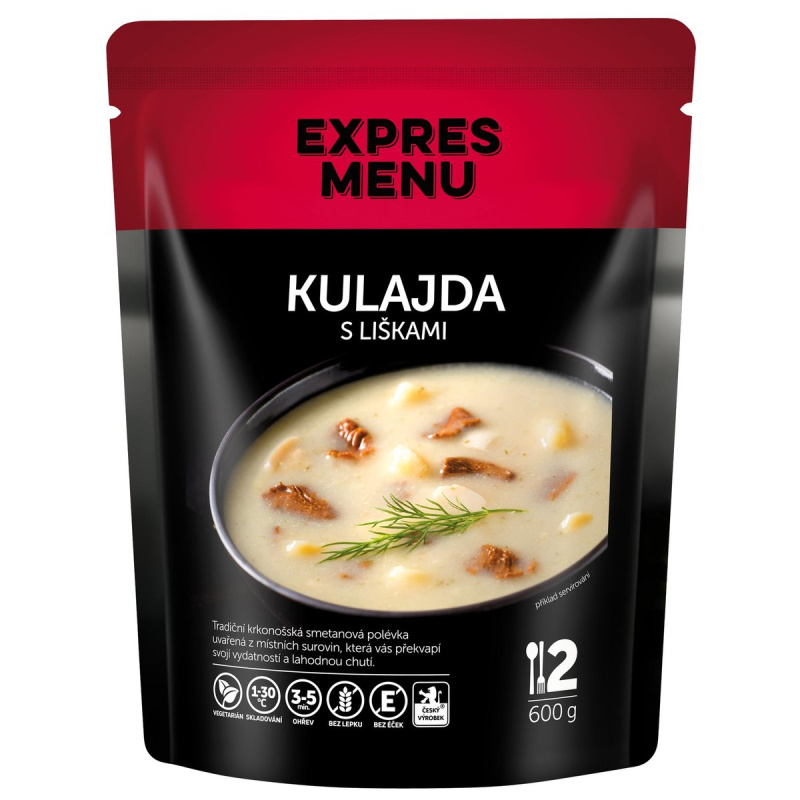 Expres Menu Kulajda s liškami (2 porce)