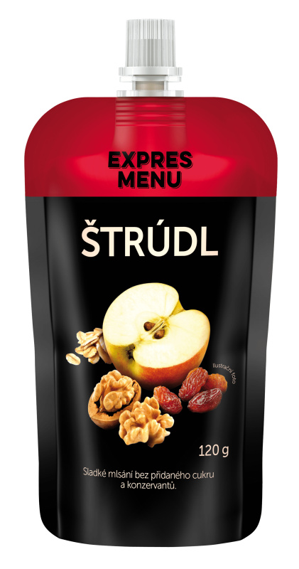 Svačinkový mls štrúdl EXPRES MENU (120 g)