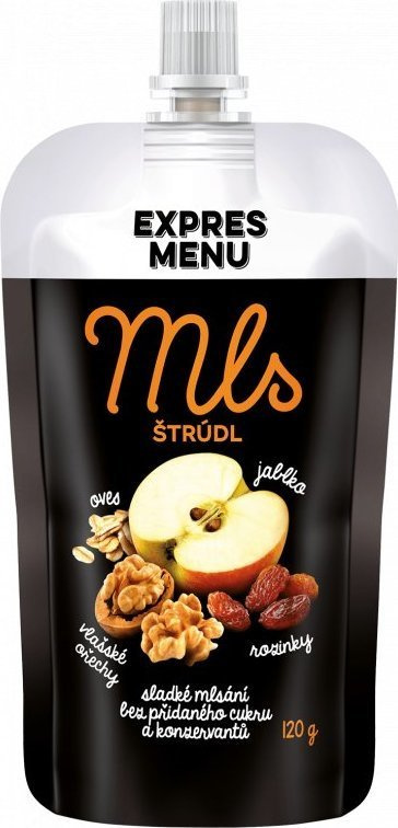 Svačinkový mls štrúdl EXPRES MENU (120 g)
