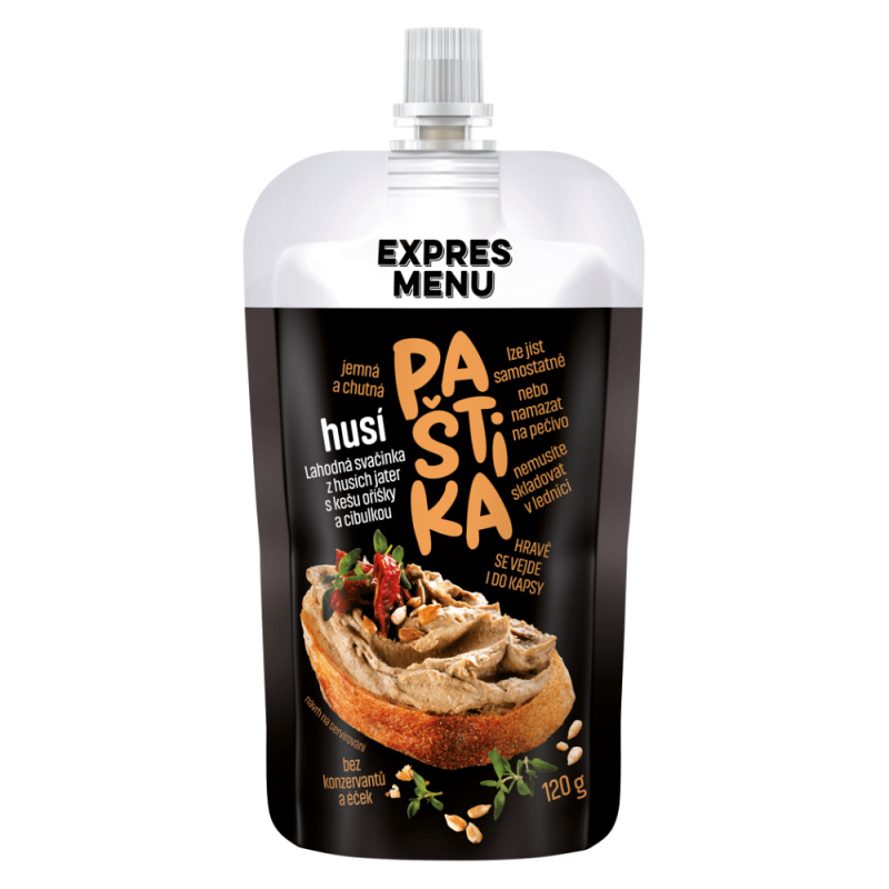 Husí paštika EXPRES MENU (120 g)