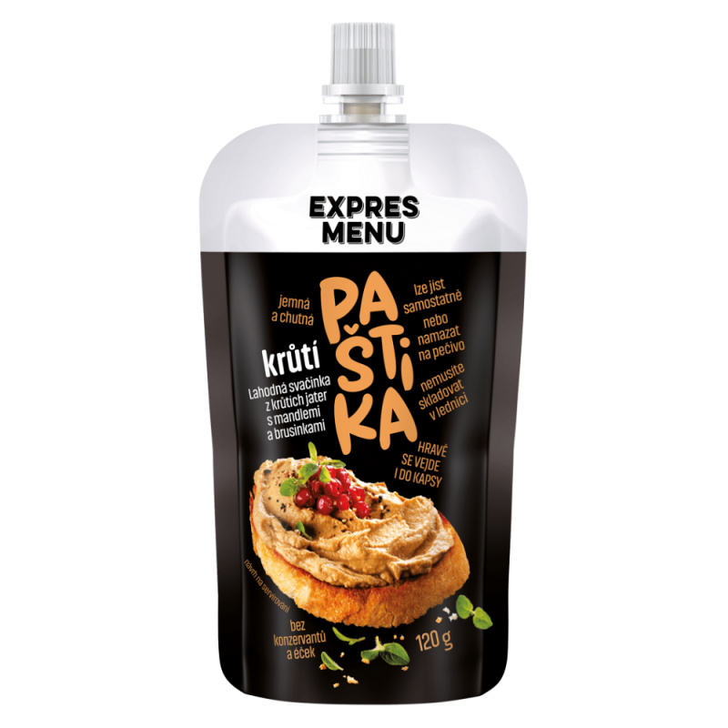 Krůtí paštika EXPRES MENU (120 g)