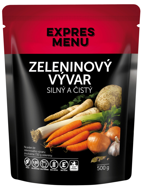 Zeleninový vývar EXPRES MENU (2 porce)
