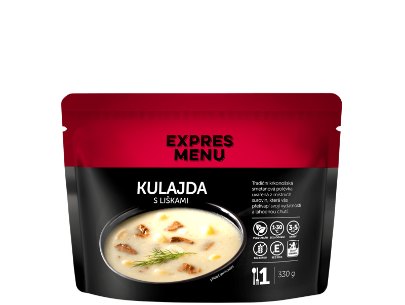 Kulajda s liškami EXPRES MENU (1 porce)