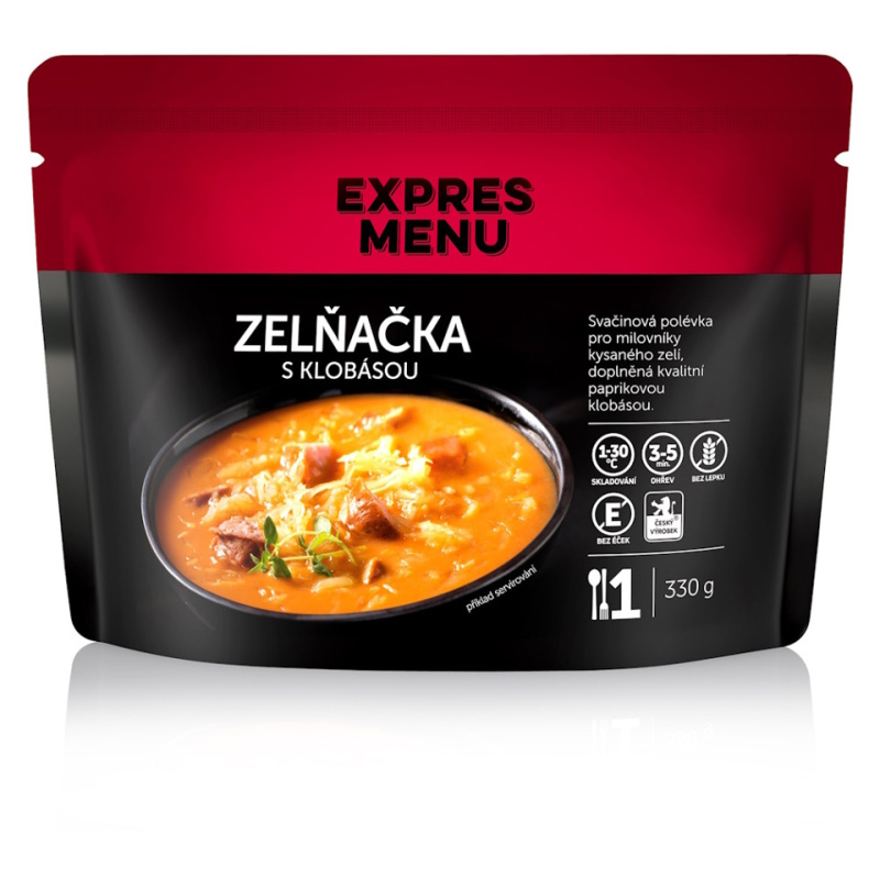Zelňačka s klobásou EXPRES MENU (1 porce)