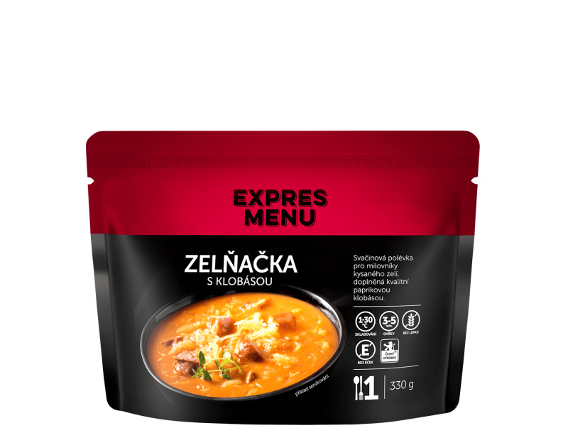 Zelňačka s klobásou EXPRES MENU (1 porce)