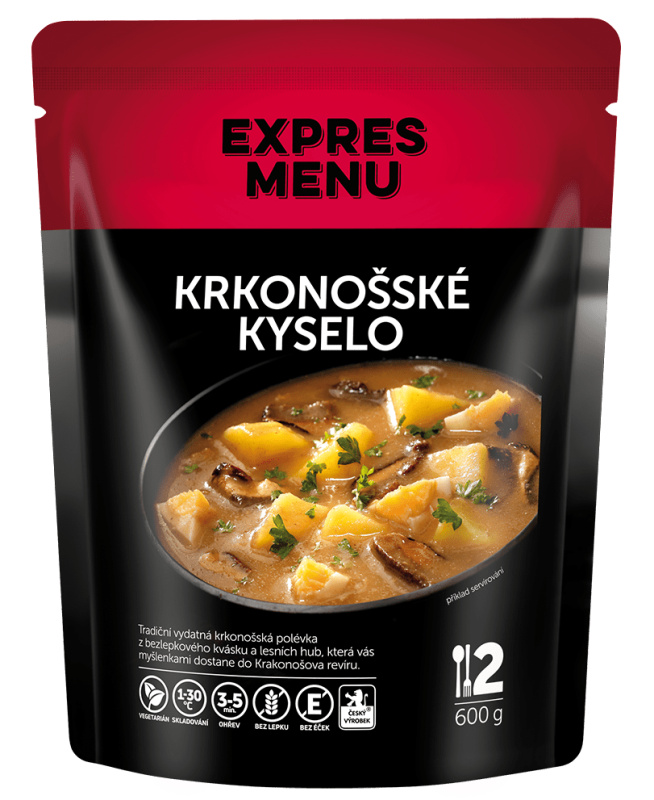 Krkonošské kyselo EXPRES MENU (2 porce)