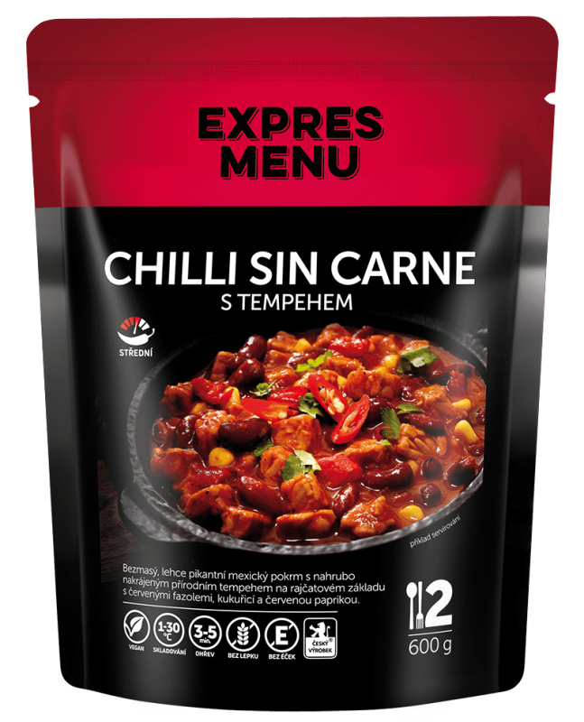 EXPRES MENU Chilli sin carne s tempehem 600 g