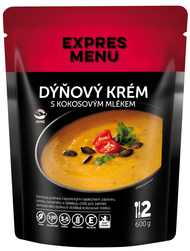 Expres menu Dýňový krém s kokosovým mlékem 600 g