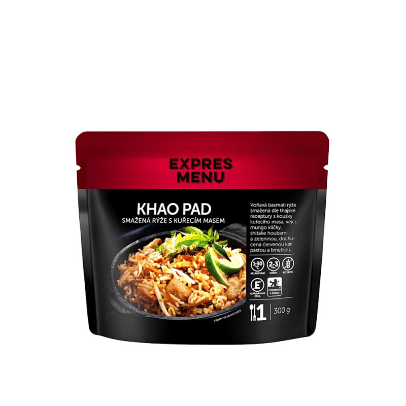Expres menu Khao Pad Smažená Rýže s Kuřecím Masem 300 g